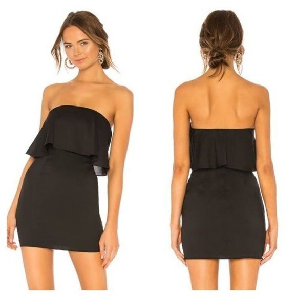 Lovers And Friends Daniella Mini Dress - Black